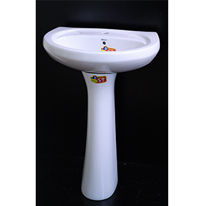 Pedestal Sink White