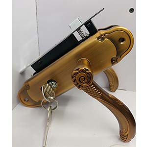Victorian Copper Door Locks - Cc 005 MAE