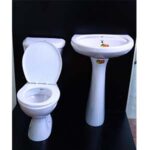 Close Couple Toilet Set Type