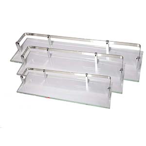 Rectangular Glass Shelf : N034 -40Cm