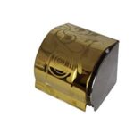 N058-G Box Tissue Holder Gold