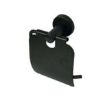 N069 Tissue Holder With Cover -Black