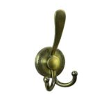 Double Antique Brass Hook N108