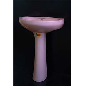 Pedestal Sink Pink