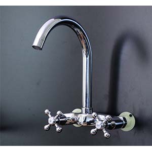 Wall Kitchen Half Turn With Big Spout - 006CP
