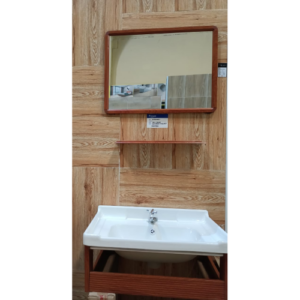 Small Bathroom Cabinet - Brown