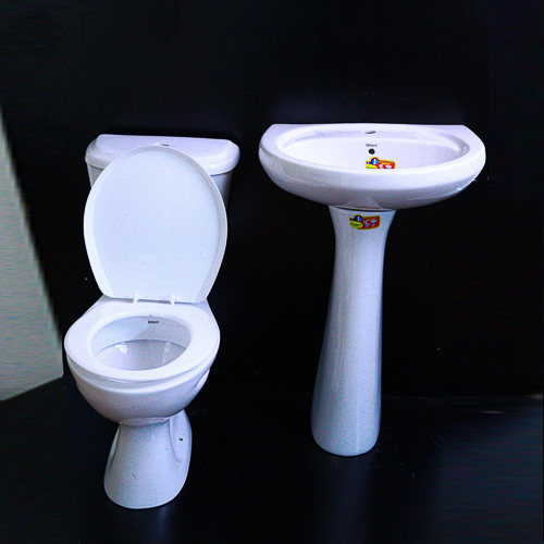 Orient close couple toilet (white) HL 76