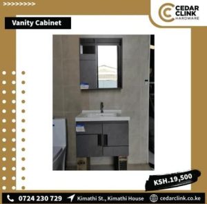 grey bathroom vanity