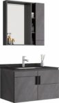 Bathroom Vanity with Top-dark grey BCP6947B