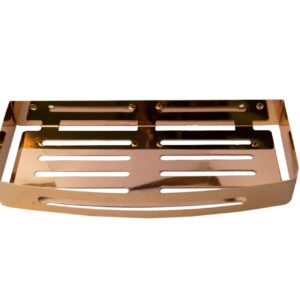 Straight Shelf Soap Dish Holder Gold - N011G