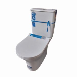 Buildcore Close Couple Toilet (Round base Toilet in Kenya) - 6217