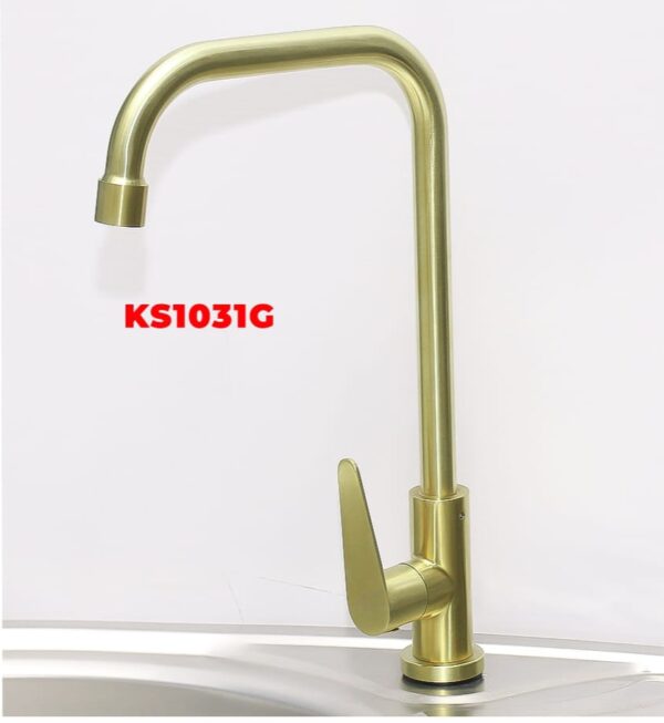 Kitchen wall tap(gold) - KS1031G
